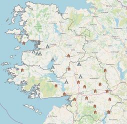 Map 1 - Ice and Sweathouses