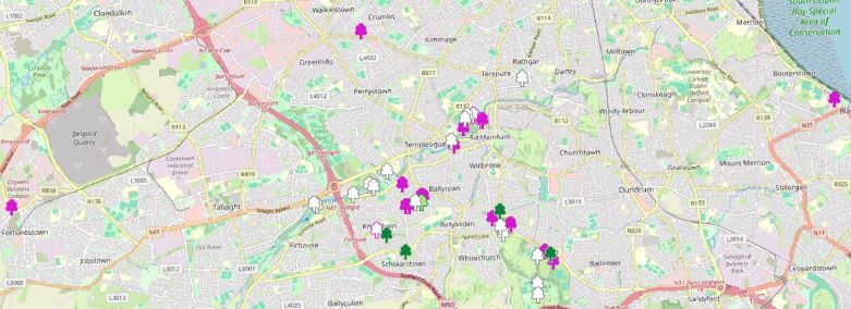 Map 1 - Ice and Sweathouses